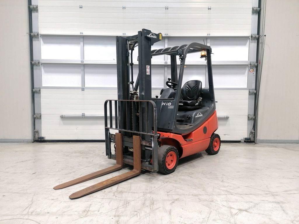 Linde H18T-04 LPGフォークリフト
