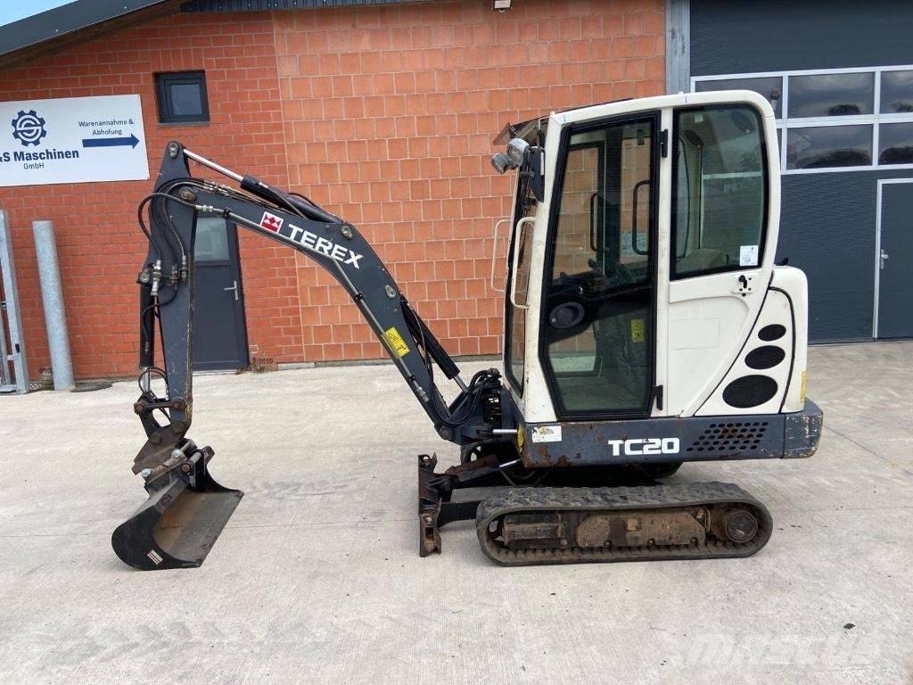 Terex TC 20 ミニ油圧ショベル 7t以下（ミニユンボ・ミニディガー）