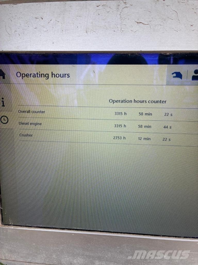 Kleemann MC110i Evo2 自走式クラッシャー