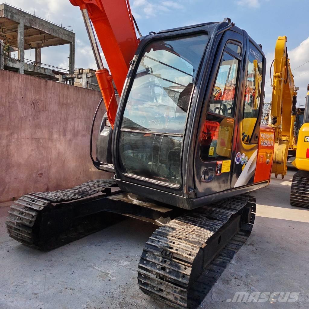 Hitachi ZX 75 中型油圧ショベル 7ｔ-12ｔ（ユンボ・パワーショベル・バックホー）