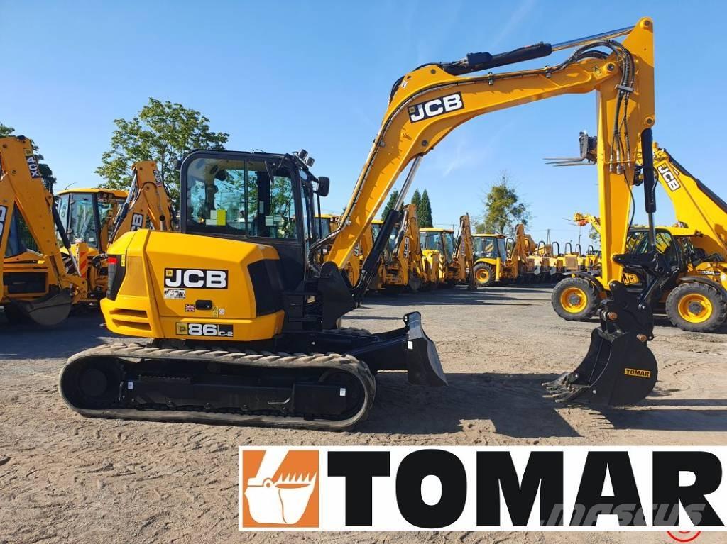 JCB 86 C-2 中型油圧ショベル 7ｔ-12ｔ（ユンボ・パワーショベル・バックホー）