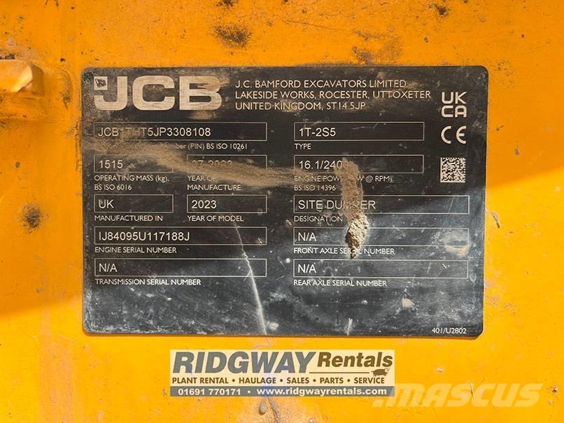 JCB 1T-2S5 サイト　ダンプ