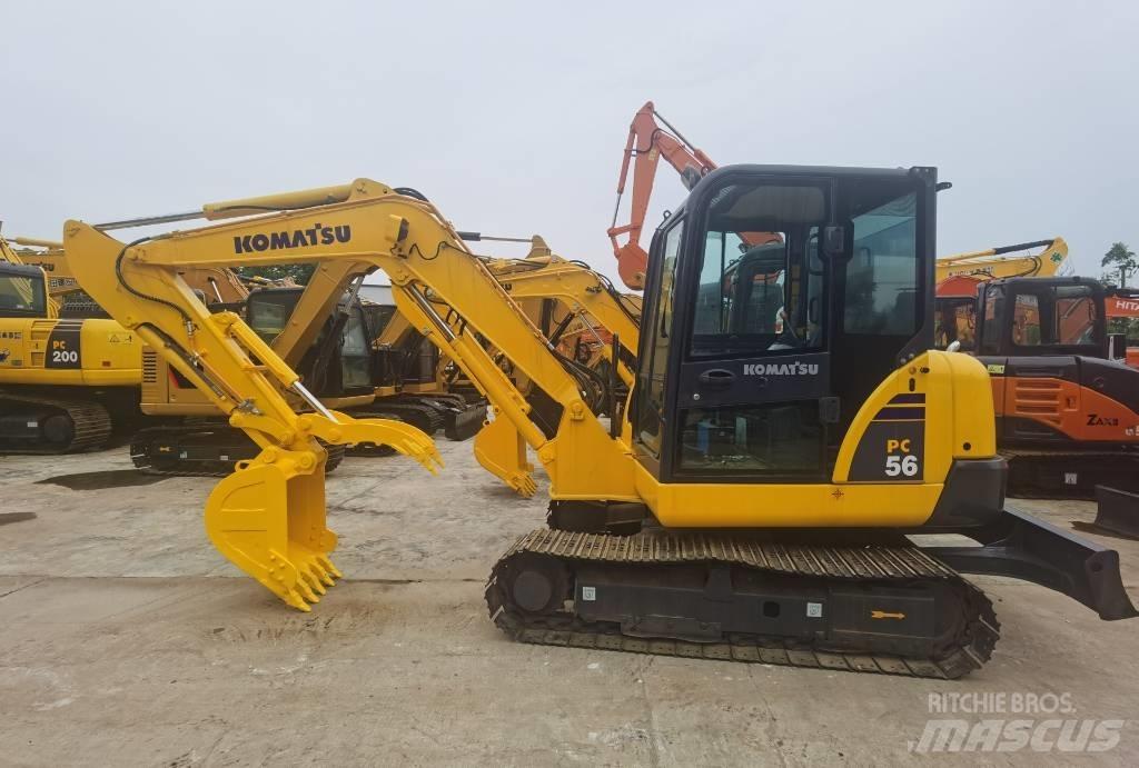 Komatsu PC 56-7 ミニ油圧ショベル 7t以下（ミニユンボ・ミニディガー）