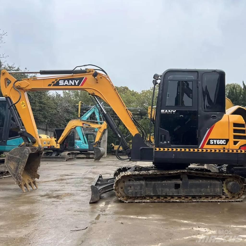 Sany SY 60 C Pro 中型油圧ショベル 7ｔ-12ｔ（ユンボ・パワーショベル・バックホー）