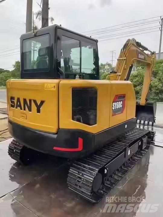 Sany SY 60 C Pro 中型油圧ショベル 7ｔ-12ｔ（ユンボ・パワーショベル・バックホー）