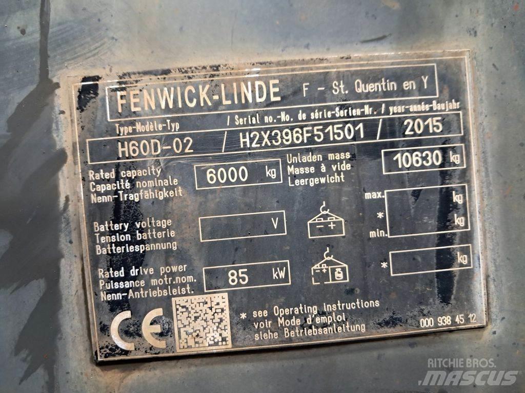 Linde H60D-02 ディーゼル・軽油