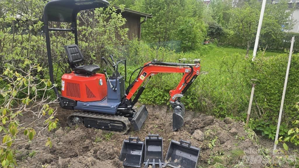 Minigrävmaskin 800kg ミニ油圧ショベル 7t以下（ミニユンボ・ミニディガー）