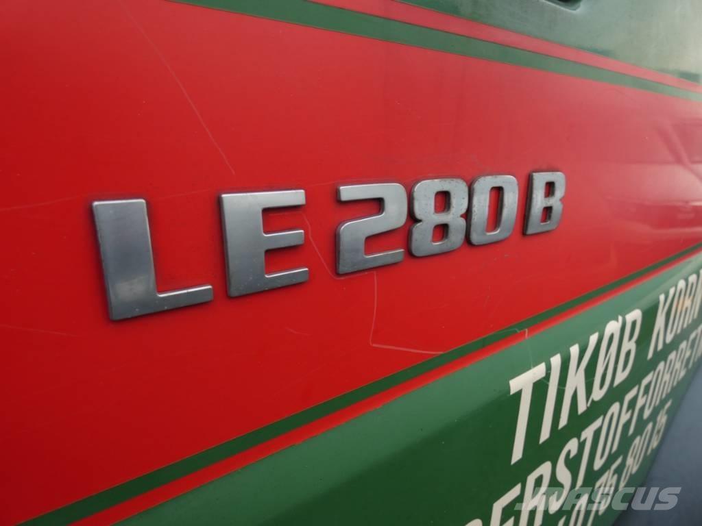 MAN LE 280 B ボックスボディー、ウイング、箱車