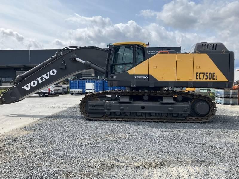 Volvo EC 750 E 大型油圧ショベル12t以上（パワーショベル・ユンボ）