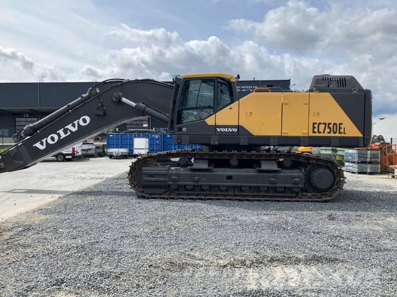 Volvo EC 750 E 大型油圧ショベル12t以上（パワーショベル・ユンボ）