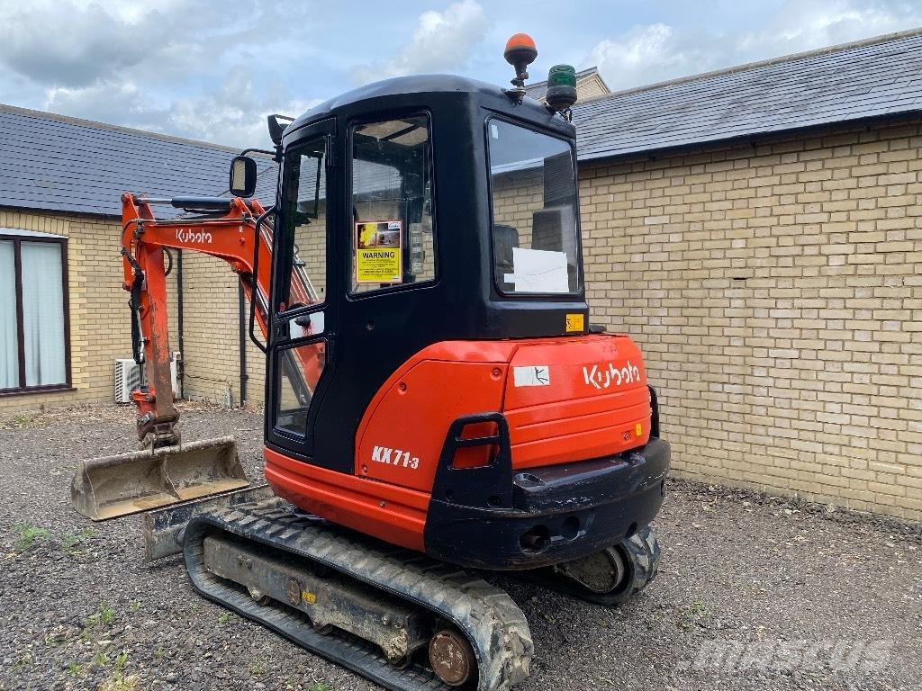 Kubota Kx71 ミニ油圧ショベル 7t以下（ミニユンボ・ミニディガー）