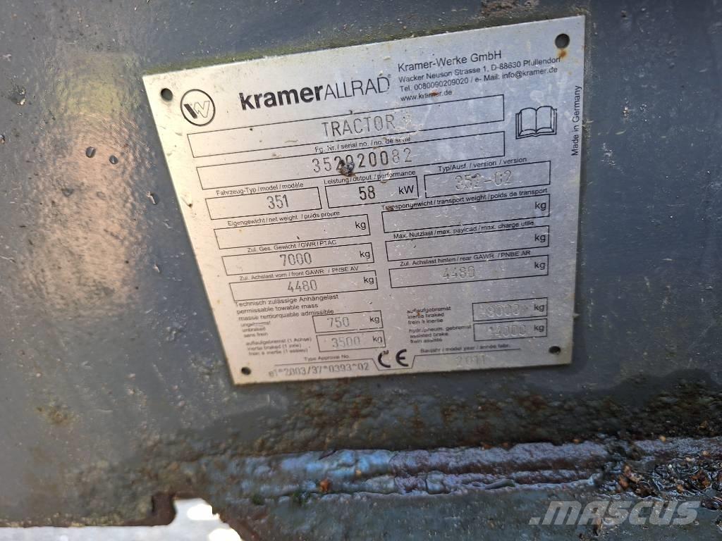 Kramer-allrad 780 ホイールローダー・タイヤショベル