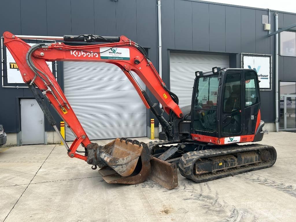Kubota KX 080-4 中型油圧ショベル 7ｔ-12ｔ（ユンボ・パワーショベル・バックホー）