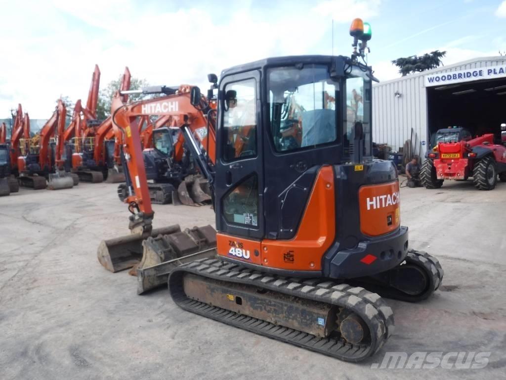 Hitachi ZX 48 U-6 ミニ油圧ショベル 7t以下（ミニユンボ・ミニディガー）