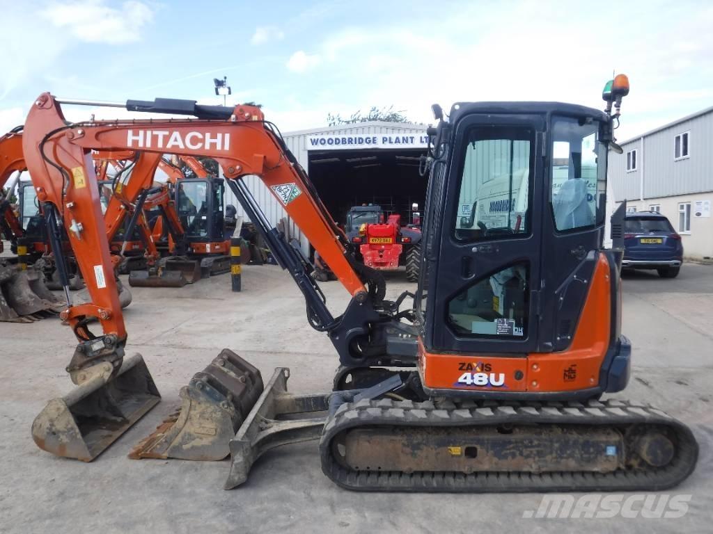 Hitachi ZX 48 U-6 ミニ油圧ショベル 7t以下（ミニユンボ・ミニディガー）