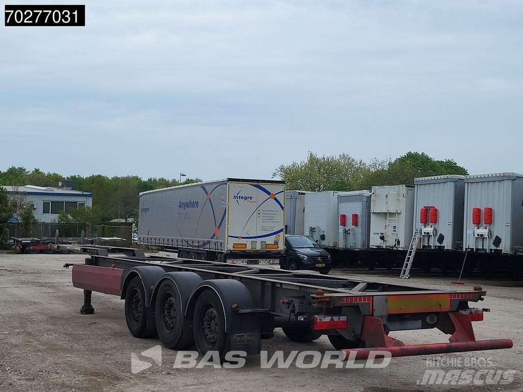 Van Hool 3 axles コンテナフレーム・セミトレーラー