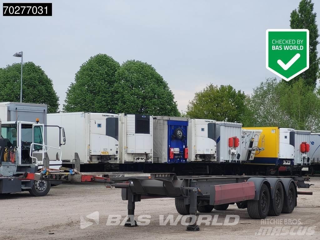Van Hool 3 axles コンテナフレーム・セミトレーラー