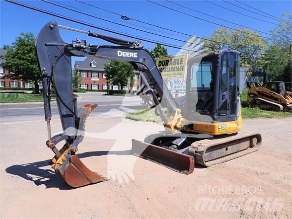 John Deere 50D ミニ油圧ショベル 7t以下（ミニユンボ・ミニディガー）