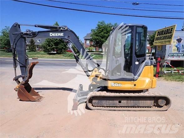 John Deere 50D ミニ油圧ショベル 7t以下（ミニユンボ・ミニディガー）