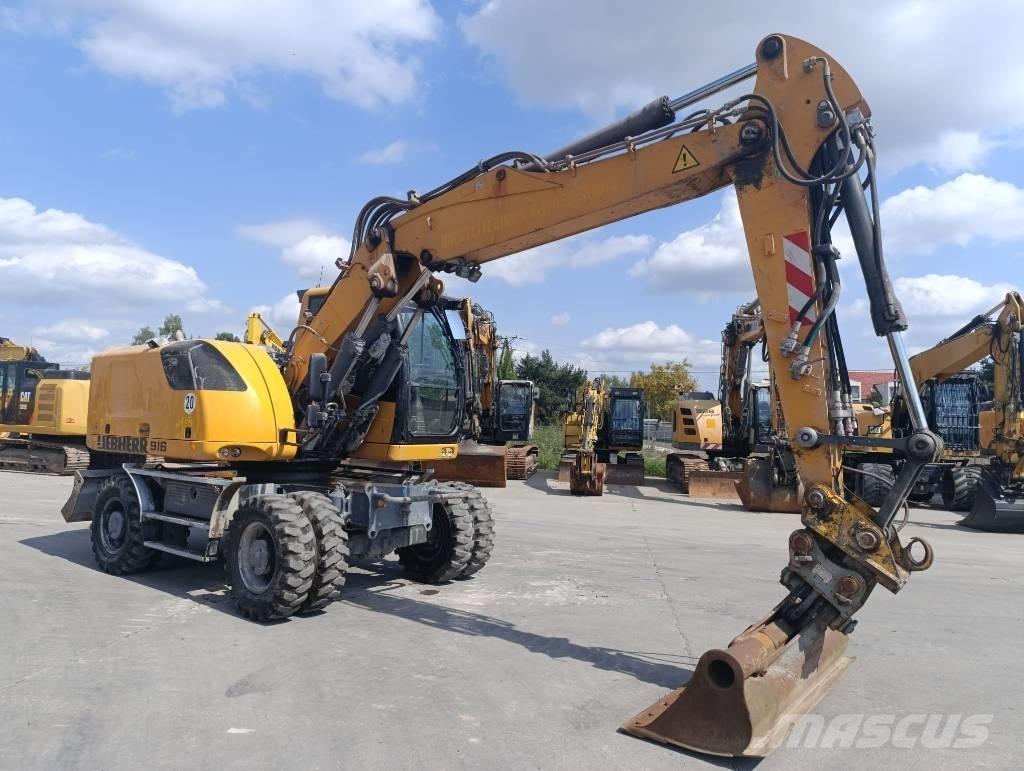 Liebherr A 916 ホイール式油圧ショベル（パワーショベル・ユンボ・バックホー）