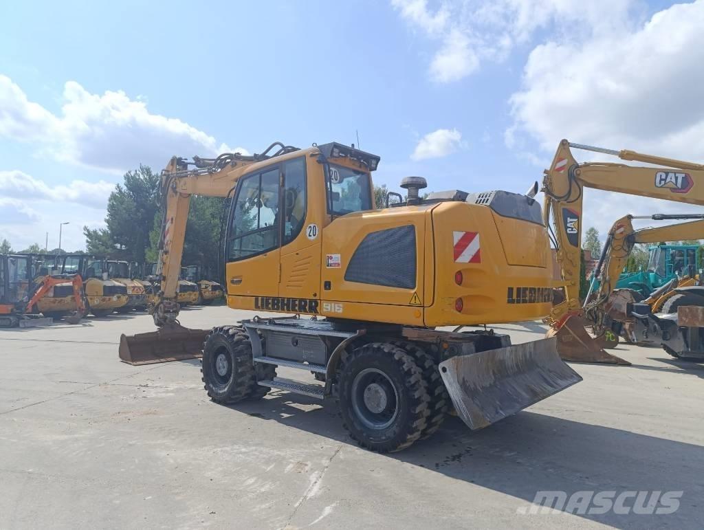 Liebherr A 916 ホイール式油圧ショベル（パワーショベル・ユンボ・バックホー）