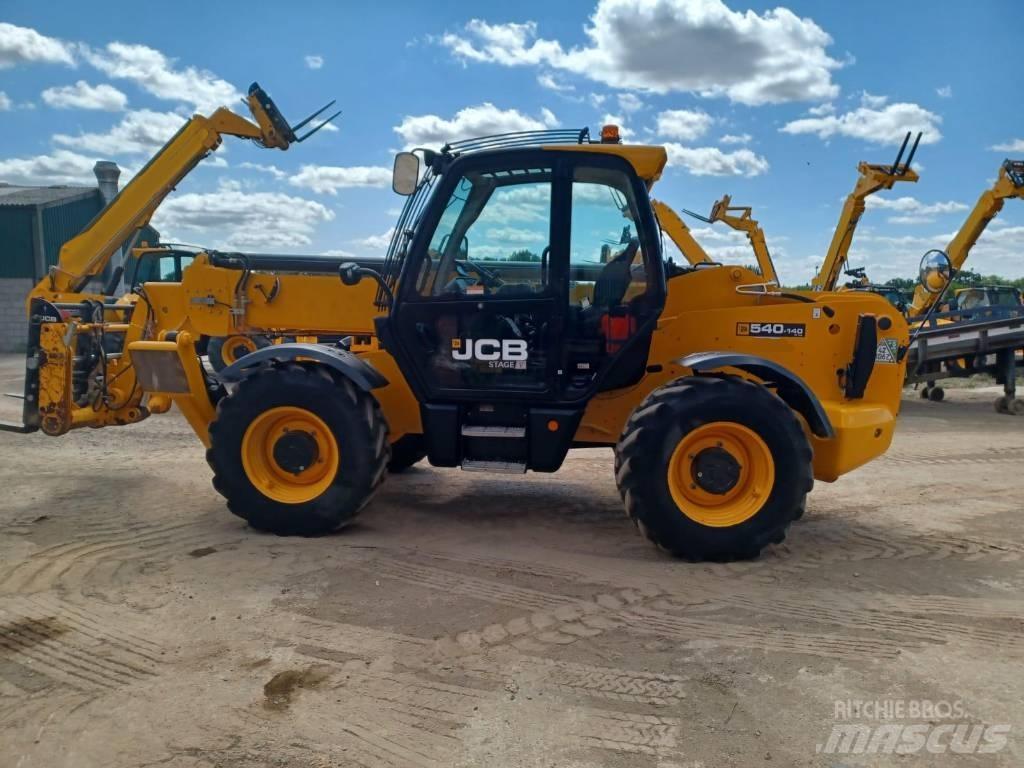 JCB 540-140 テレスコーピックハンドラー