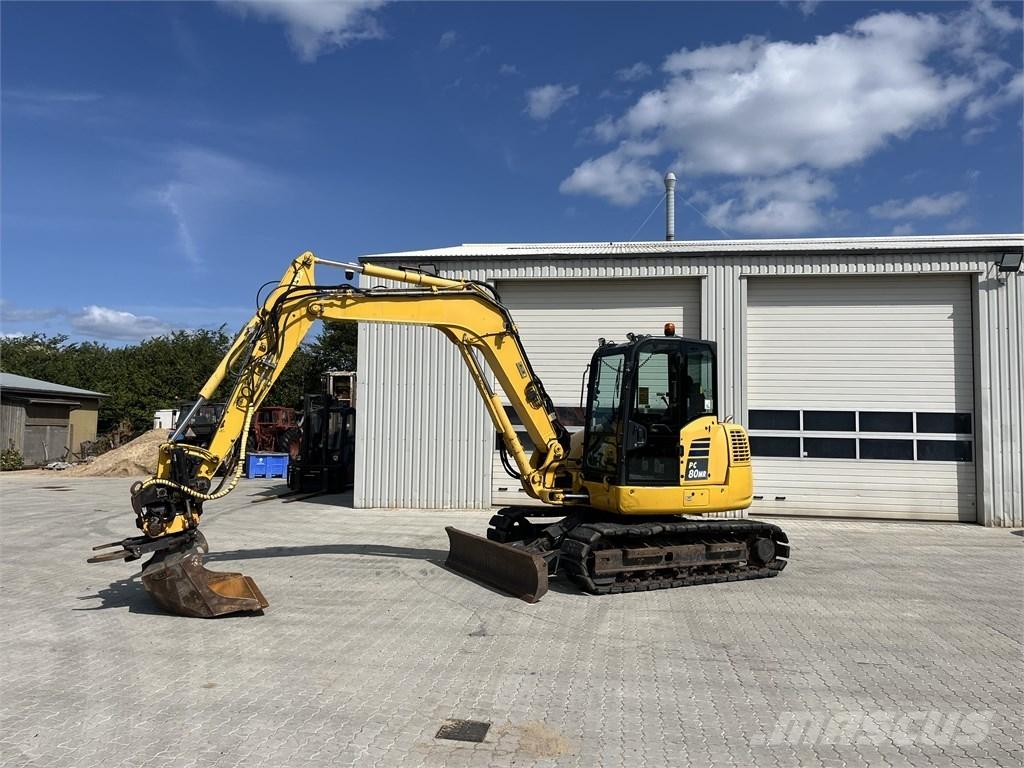 Komatsu PC 80 MR 中型油圧ショベル 7ｔ-12ｔ（ユンボ・パワーショベル・バックホー）