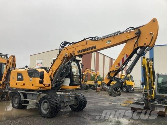 Liebherr A920 ホイール式油圧ショベル（パワーショベル・ユンボ・バックホー）