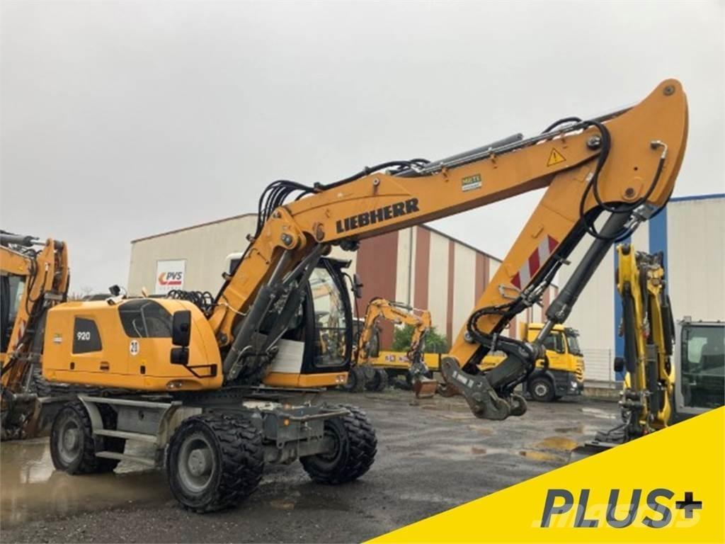 Liebherr A920 ホイール式油圧ショベル（パワーショベル・ユンボ・バックホー）