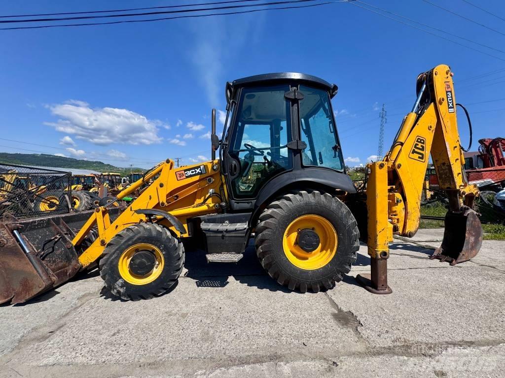 JCB 3CX, JOYSTICK バックホーローダー