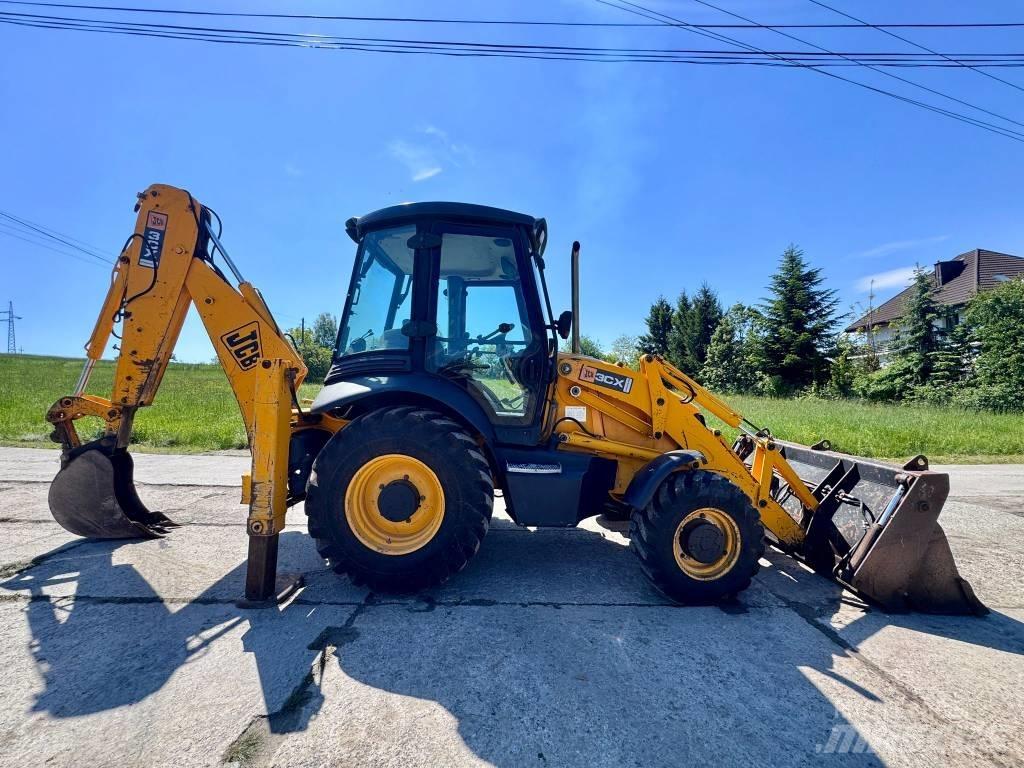 JCB 3CX, JOYSTICK バックホーローダー