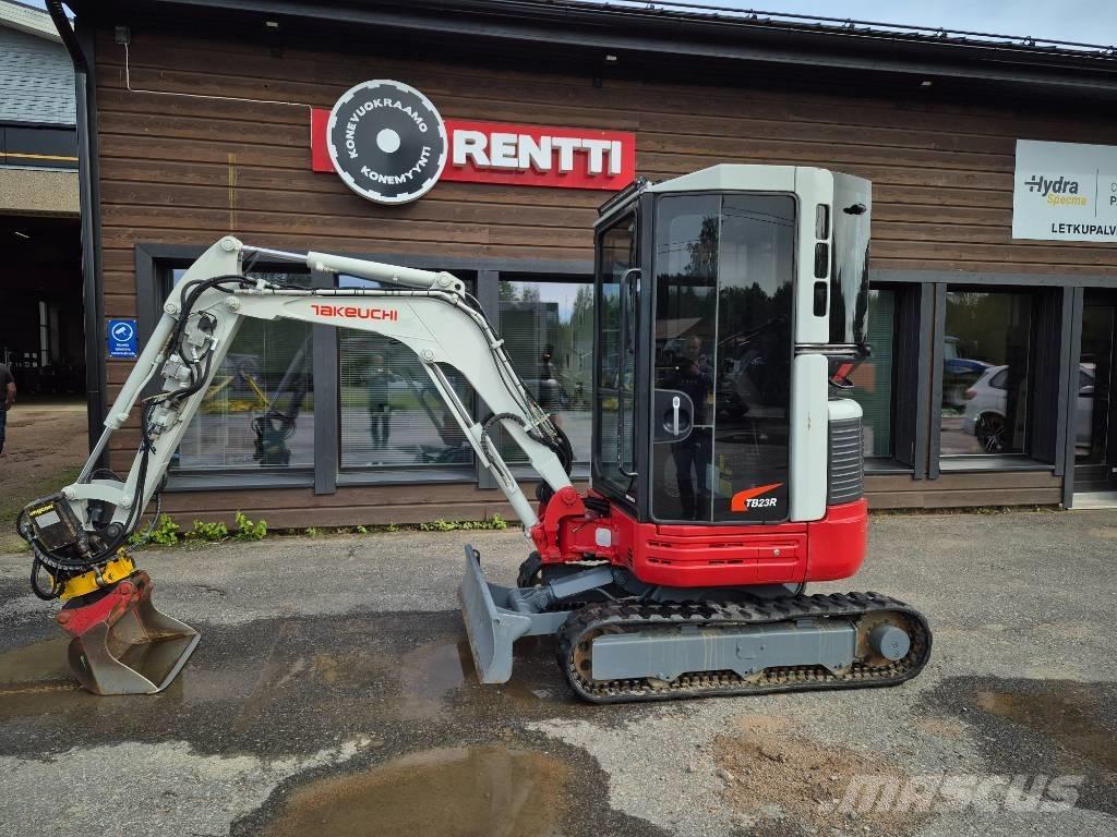 Takeuchi 23R ミニ油圧ショベル 7t以下（ミニユンボ・ミニディガー）