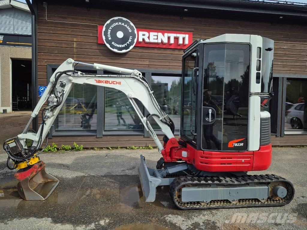 Takeuchi 23R ミニ油圧ショベル 7t以下（ミニユンボ・ミニディガー）