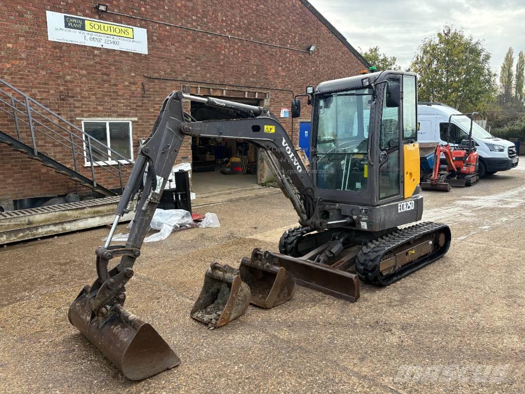 Volvo ECR 25 D ミニ油圧ショベル 7t以下（ミニユンボ・ミニディガー）
