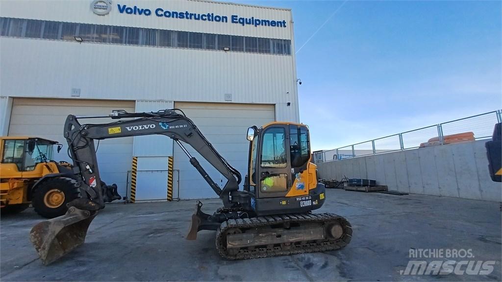 Volvo ECR 88 D ミニ油圧ショベル 7t以下（ミニユンボ・ミニディガー）