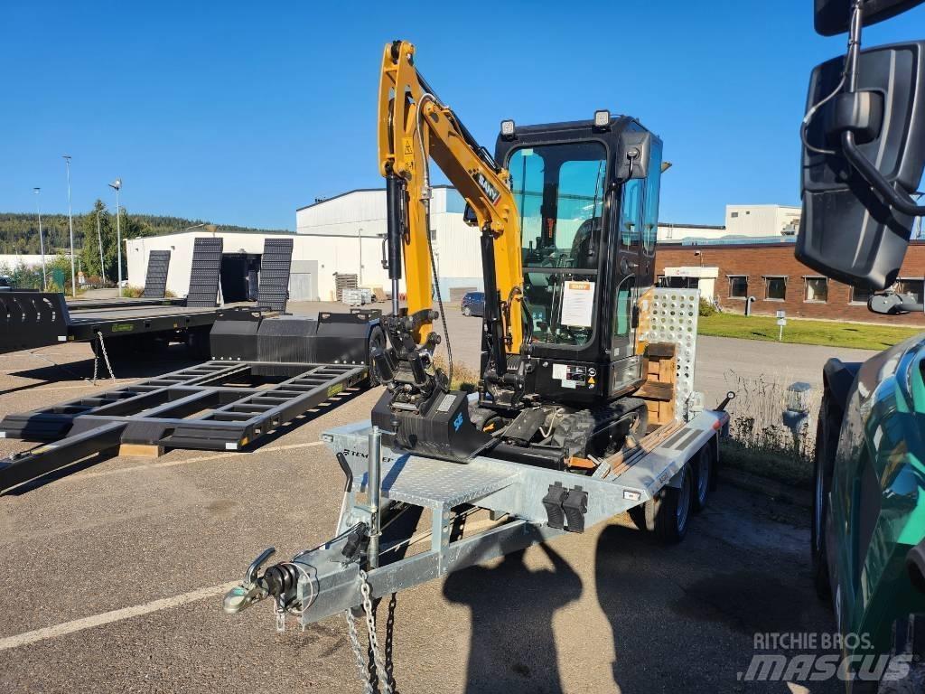 Sany 1.8 T Med Släp ミニ油圧ショベル 7t以下（ミニユンボ・ミニディガー）