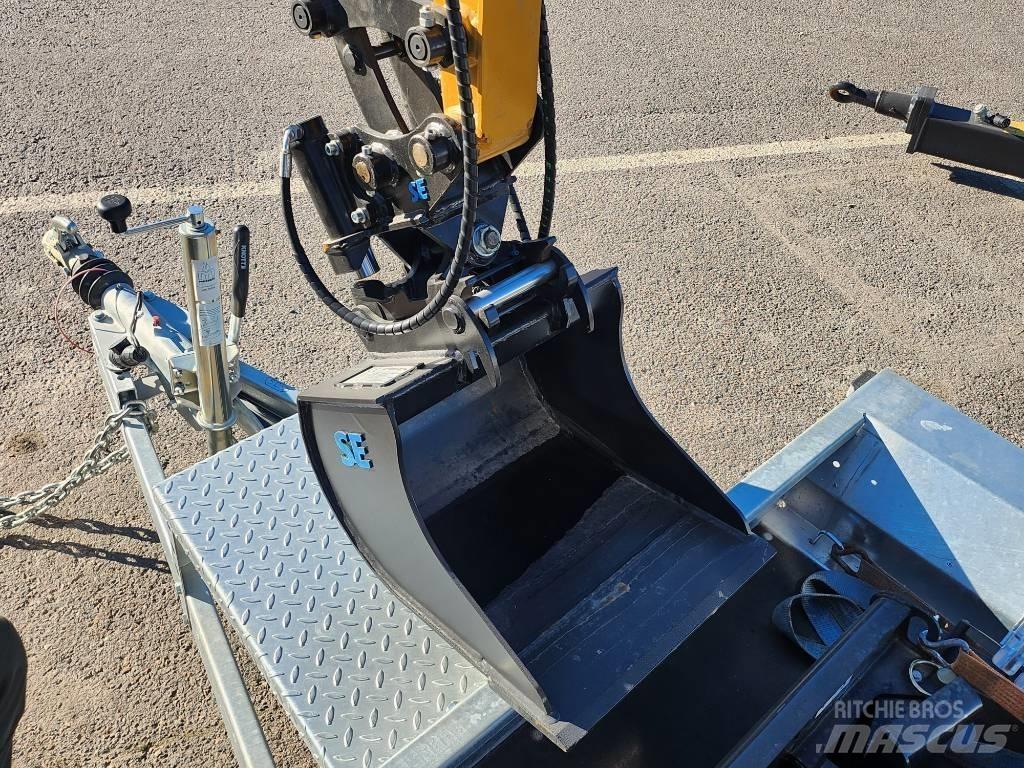 Sany 1.8 T Med Släp ミニ油圧ショベル 7t以下（ミニユンボ・ミニディガー）