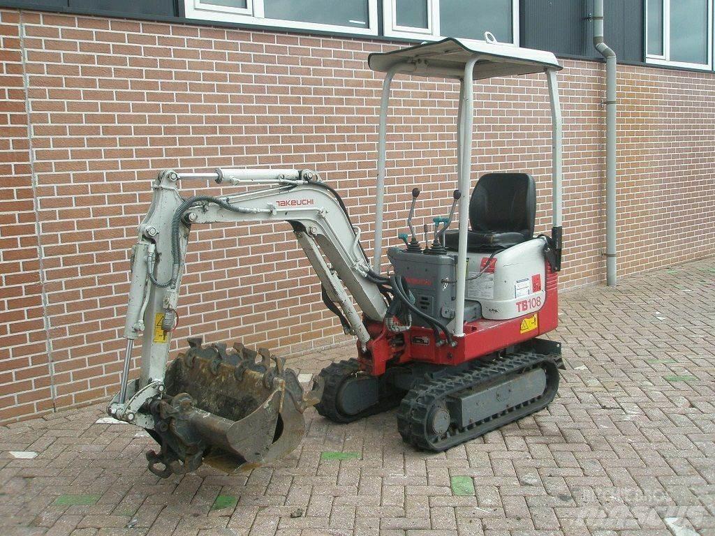 Takeuchi TB108 ミニ油圧ショベル 7t以下（ミニユンボ・ミニディガー）