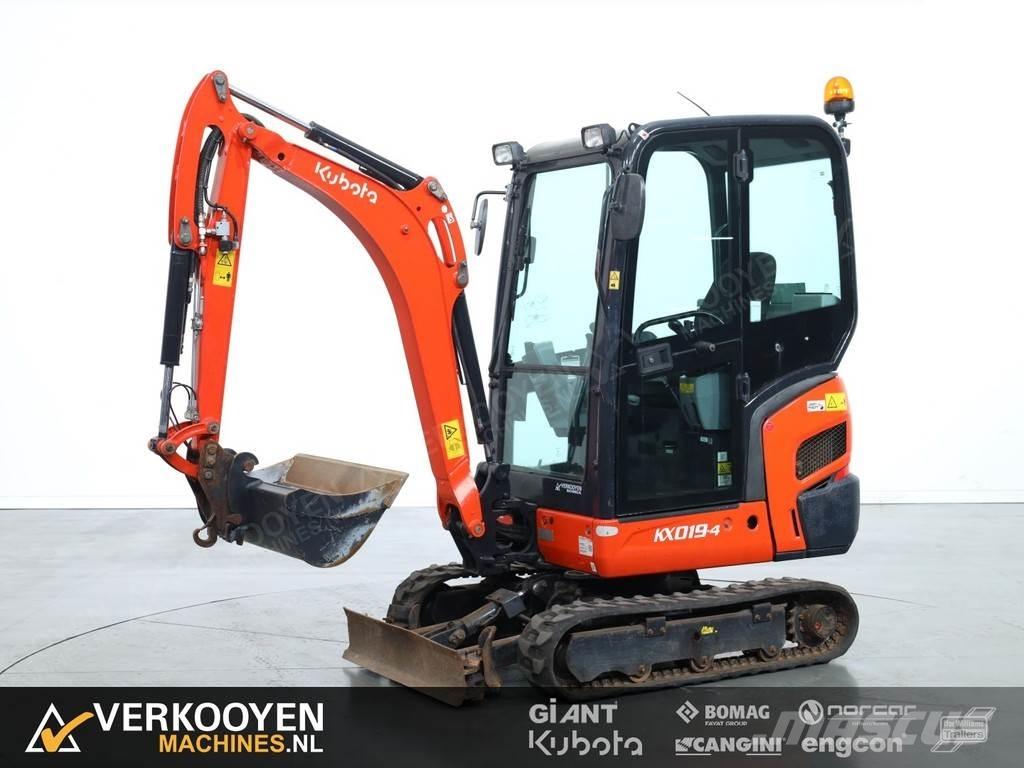 Kubota KX019-4 ミニ油圧ショベル 7t以下（ミニユンボ・ミニディガー）
