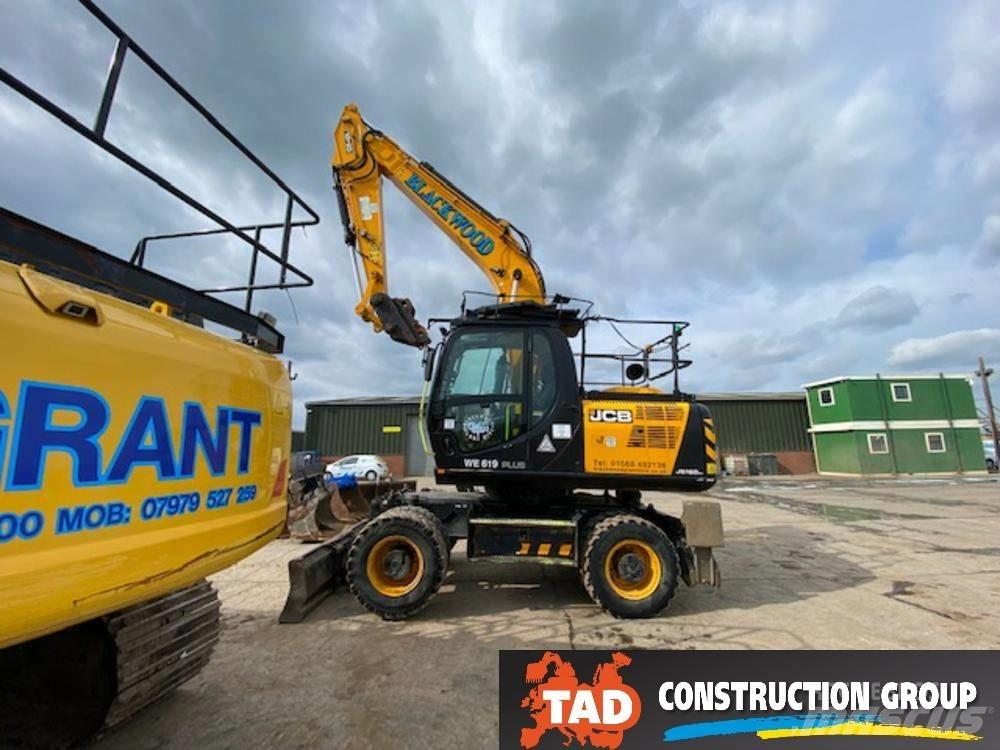 JCB JS 160 W ホイール式油圧ショベル（パワーショベル・ユンボ・バックホー）