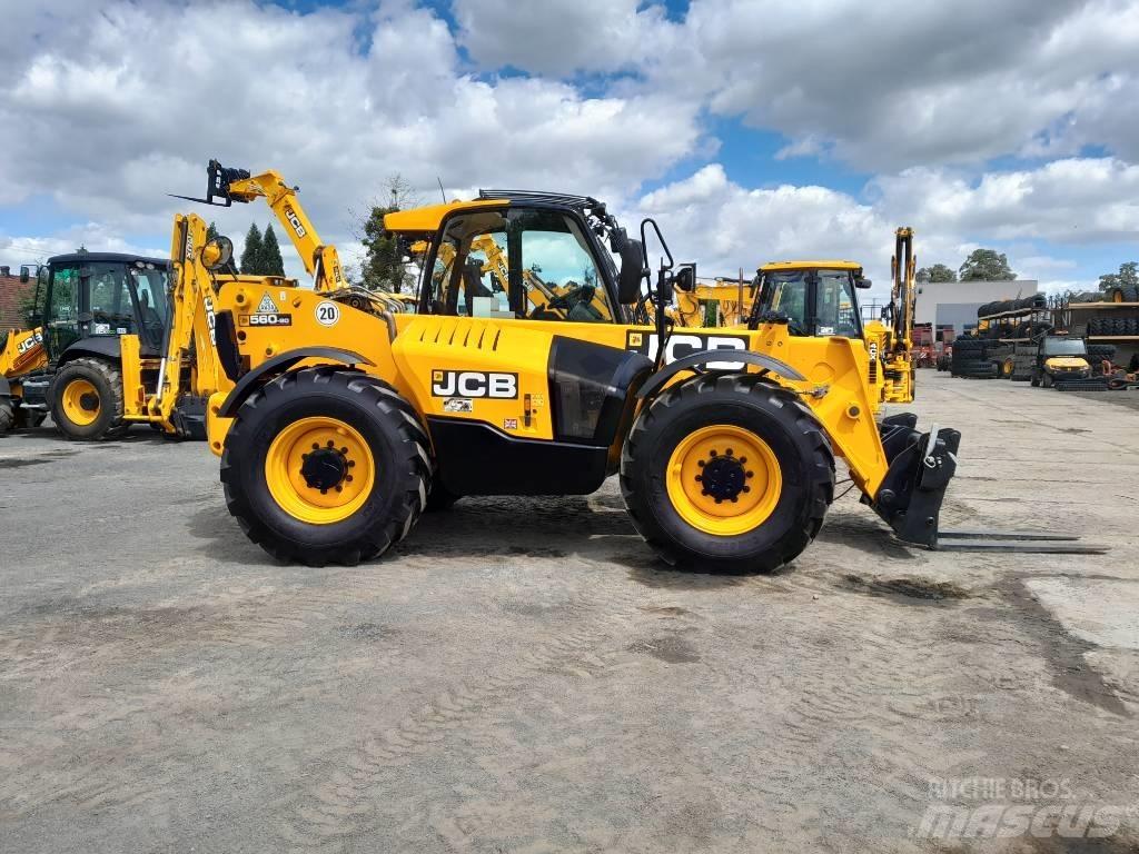 JCB 560-80 WM テレスコピックホイールローダー