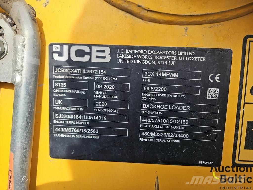 JCB 3 CX 14MFWM バックホーローダー