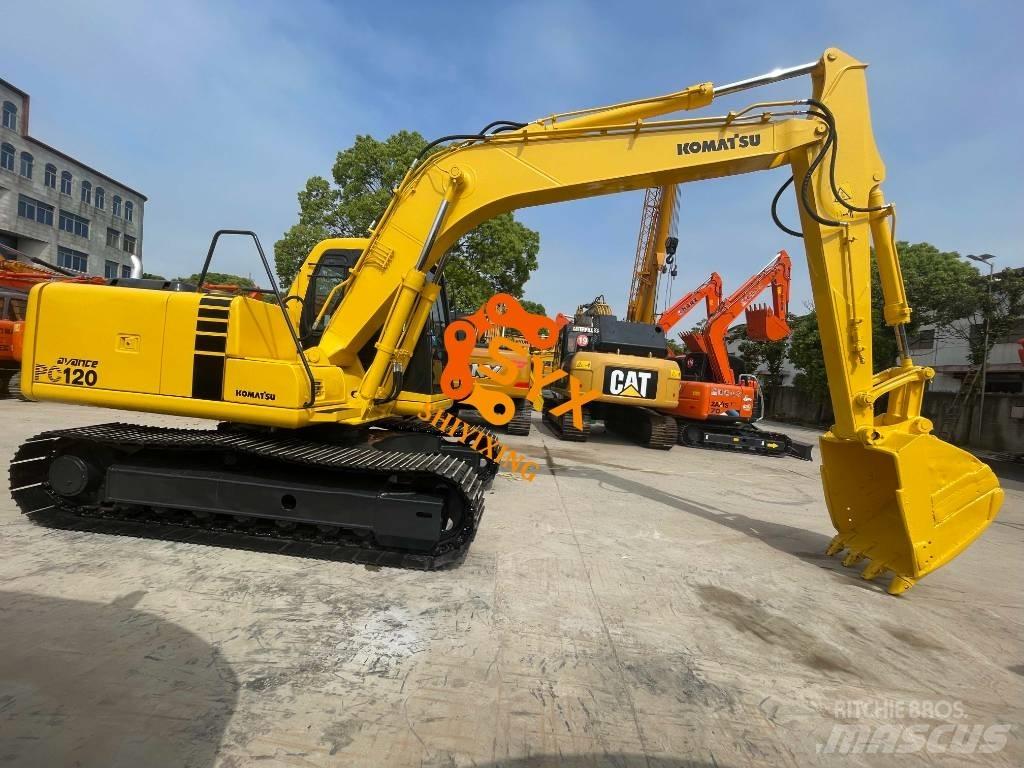 Komatsu PC 120 中型油圧ショベル 7ｔ-12ｔ（ユンボ・パワーショベル・バックホー）