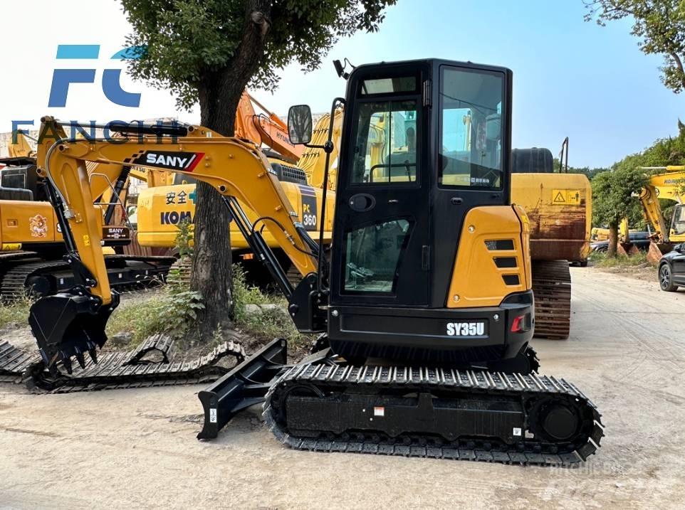 Sany SY 35 U 中型油圧ショベル 7ｔ-12ｔ（ユンボ・パワーショベル・バックホー）