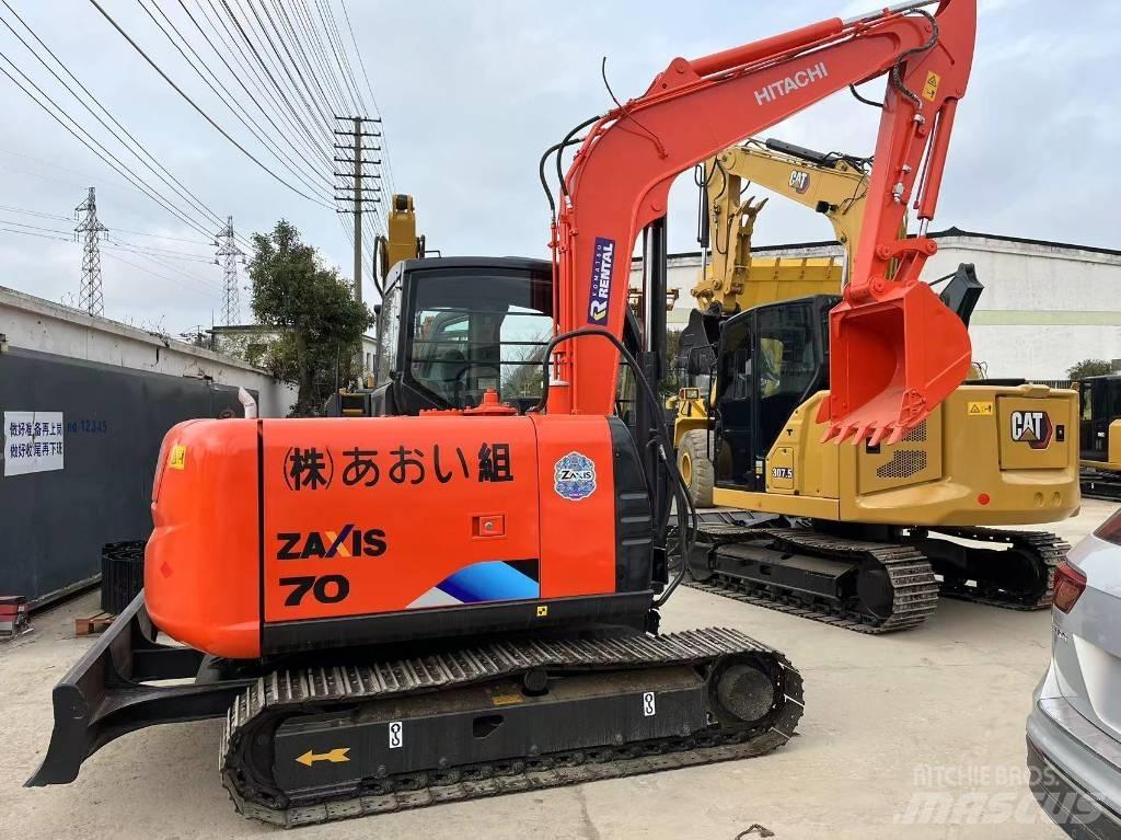Hitachi ZX 70 中型油圧ショベル 7ｔ-12ｔ（ユンボ・パワーショベル・バックホー）