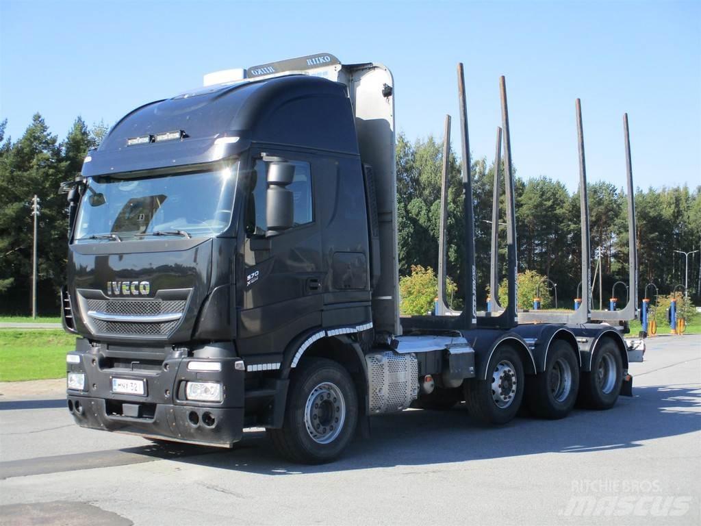 Iveco S-WAY 木材トラック