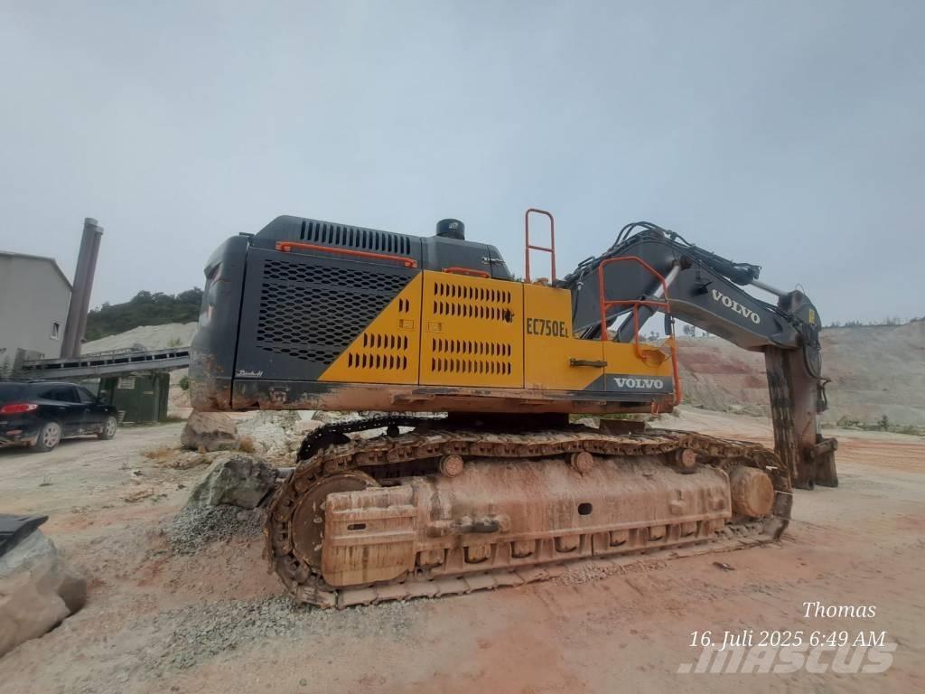 Volvo EC750EL 大型油圧ショベル12t以上（パワーショベル・ユンボ）
