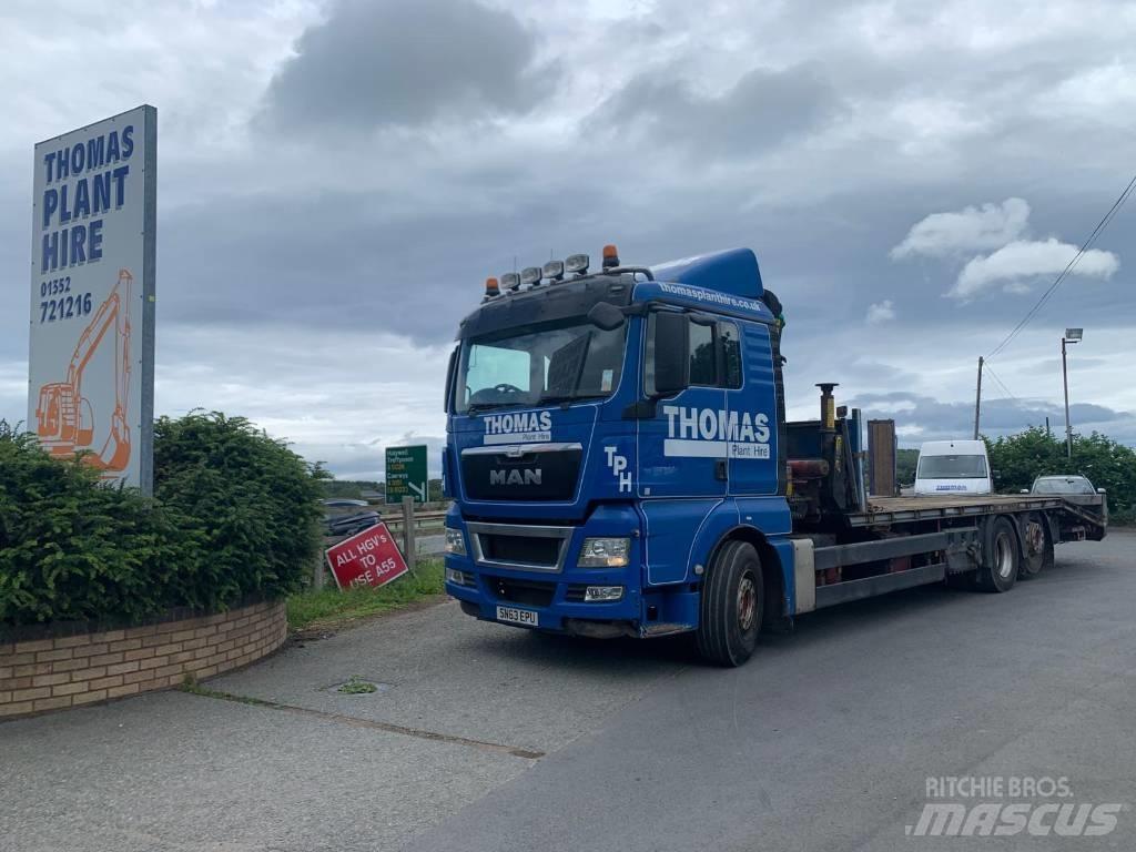 MAN TGX 26.400 クレーントラック、ユニック車
