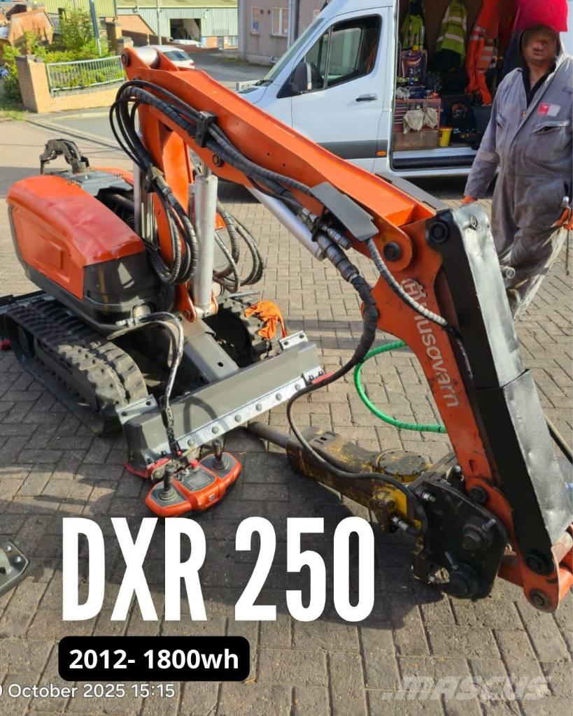 Husqvarna DXR 250 解体油圧ショベル