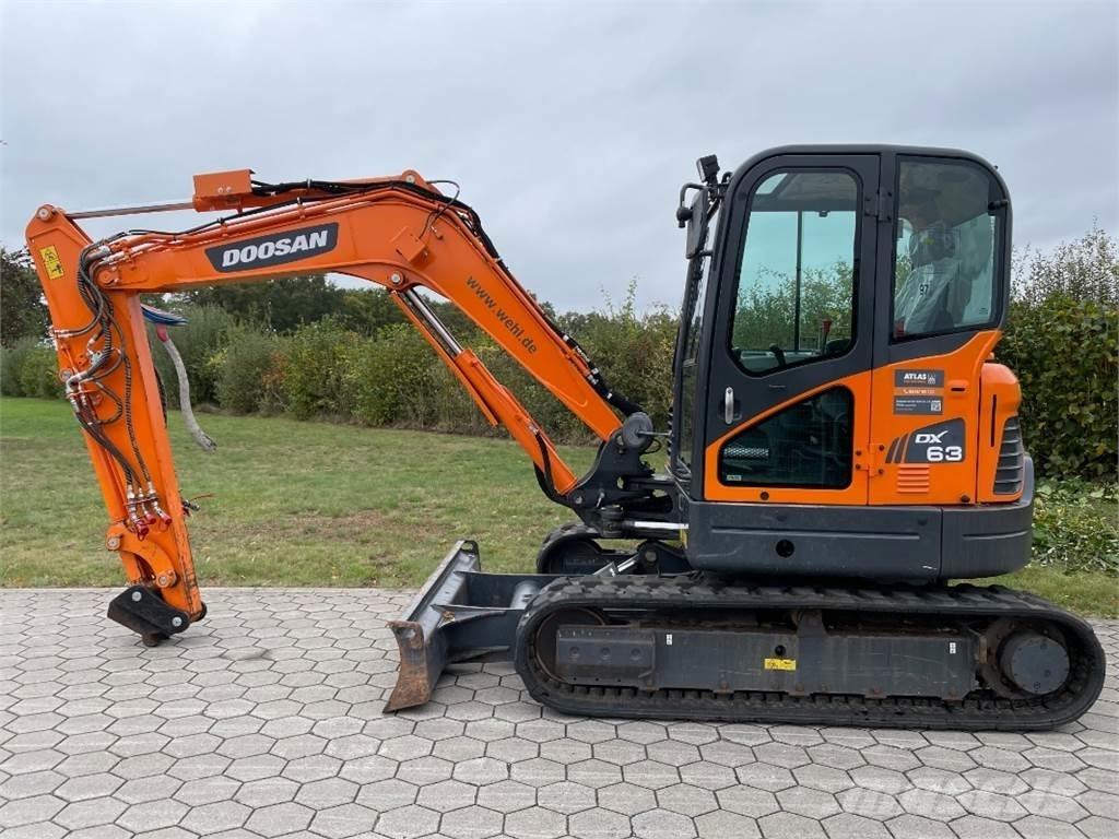 Doosan DX63-3 ミニ油圧ショベル 7t以下（ミニユンボ・ミニディガー）